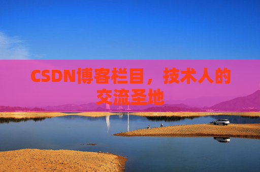 CSDN博客栏目，技术人的交流圣地